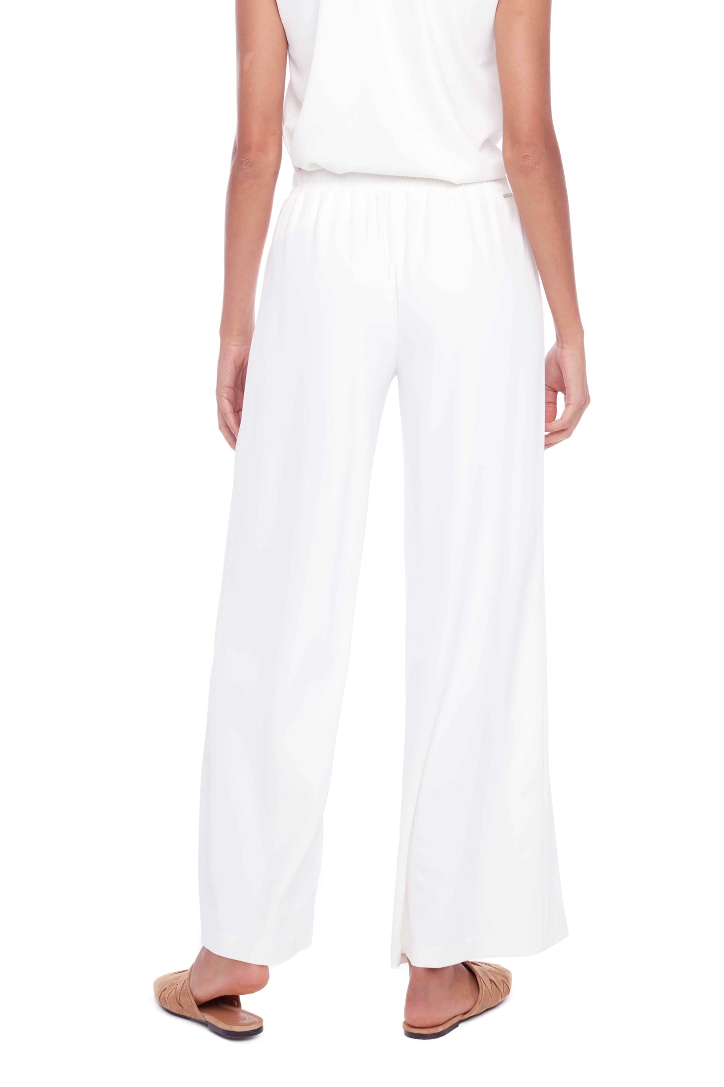 Up! Wide Leg Vegan Silk