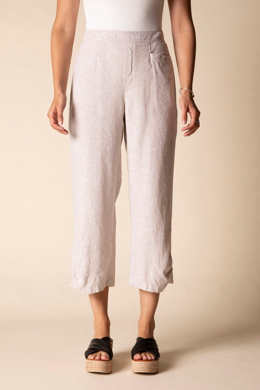 HC Pleat Button Capri