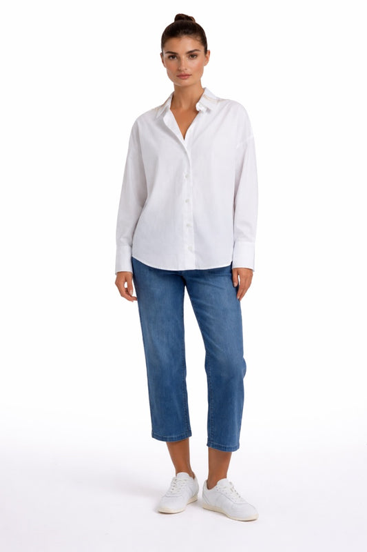 CJ Pull On Denim Capri