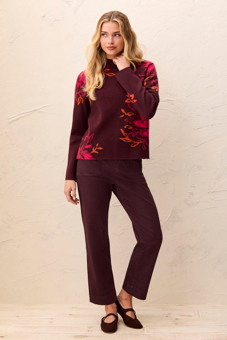 TB Funnel Neck Sweater