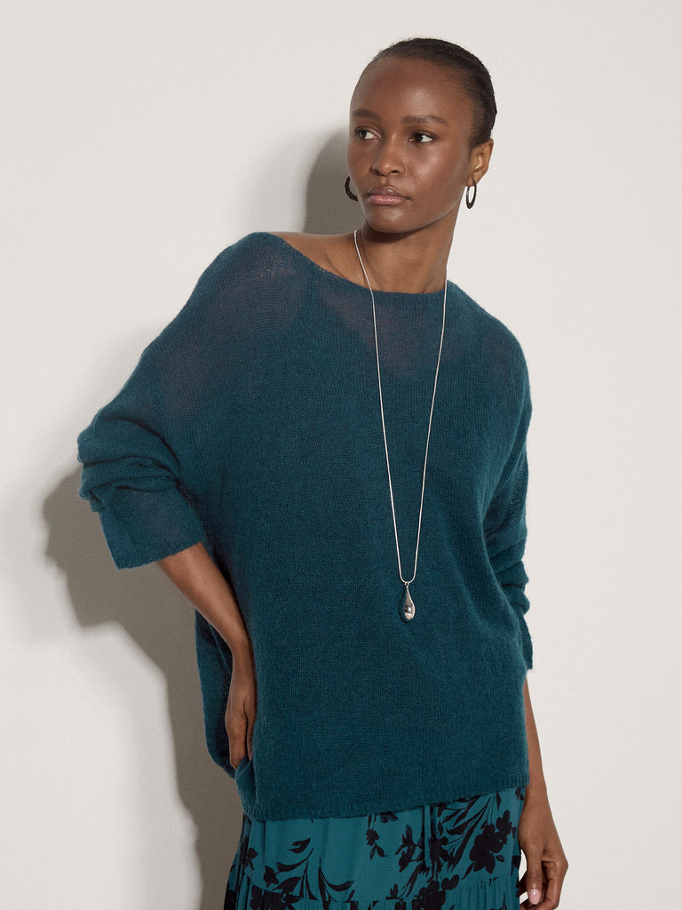 AP Oversized Mohair Sheer Swea
