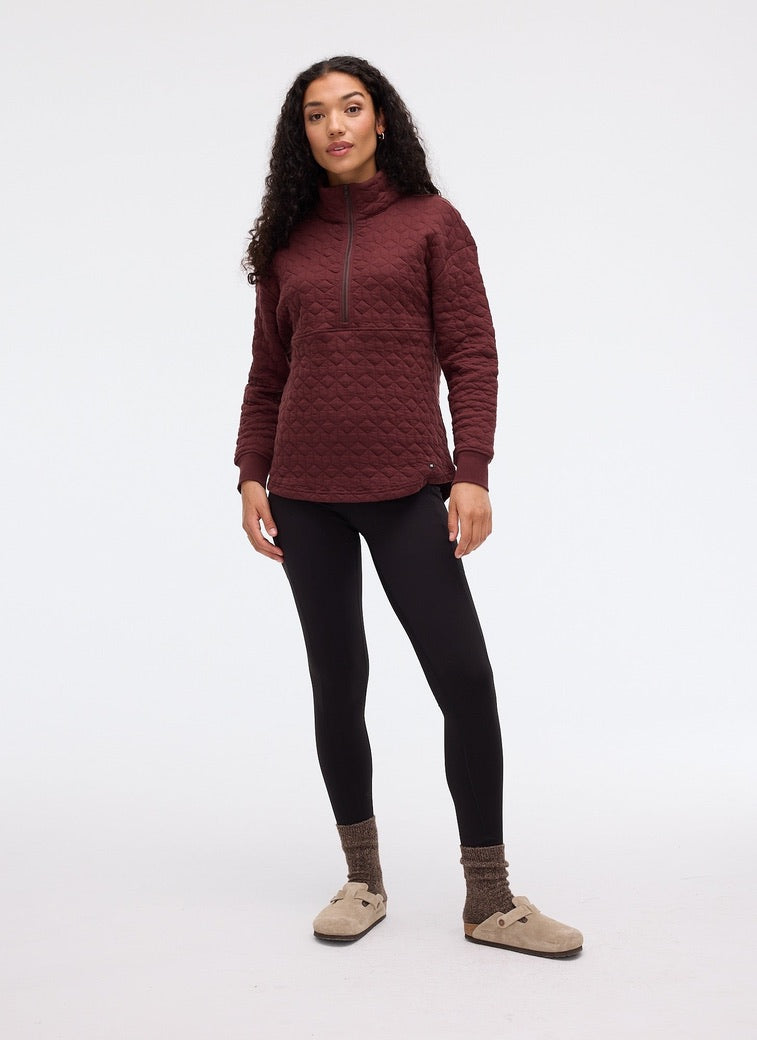 FIG FREYA 1/2 Quilted Sweater