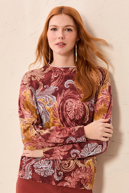 TB Funnel Neck Sweater