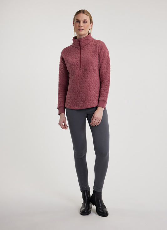 FIG FREYA 1/2 Quilted Sweater