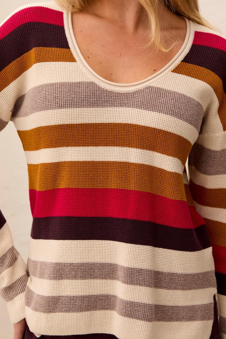 TB U-neck Sweater