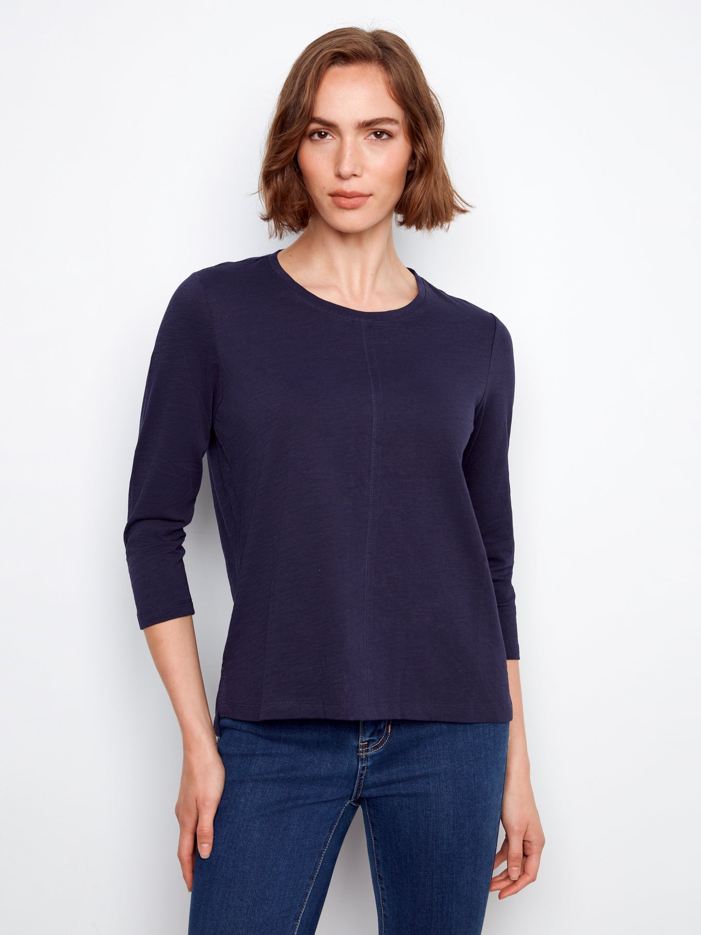 CB 3/4 Slv Oganic Cotton Top