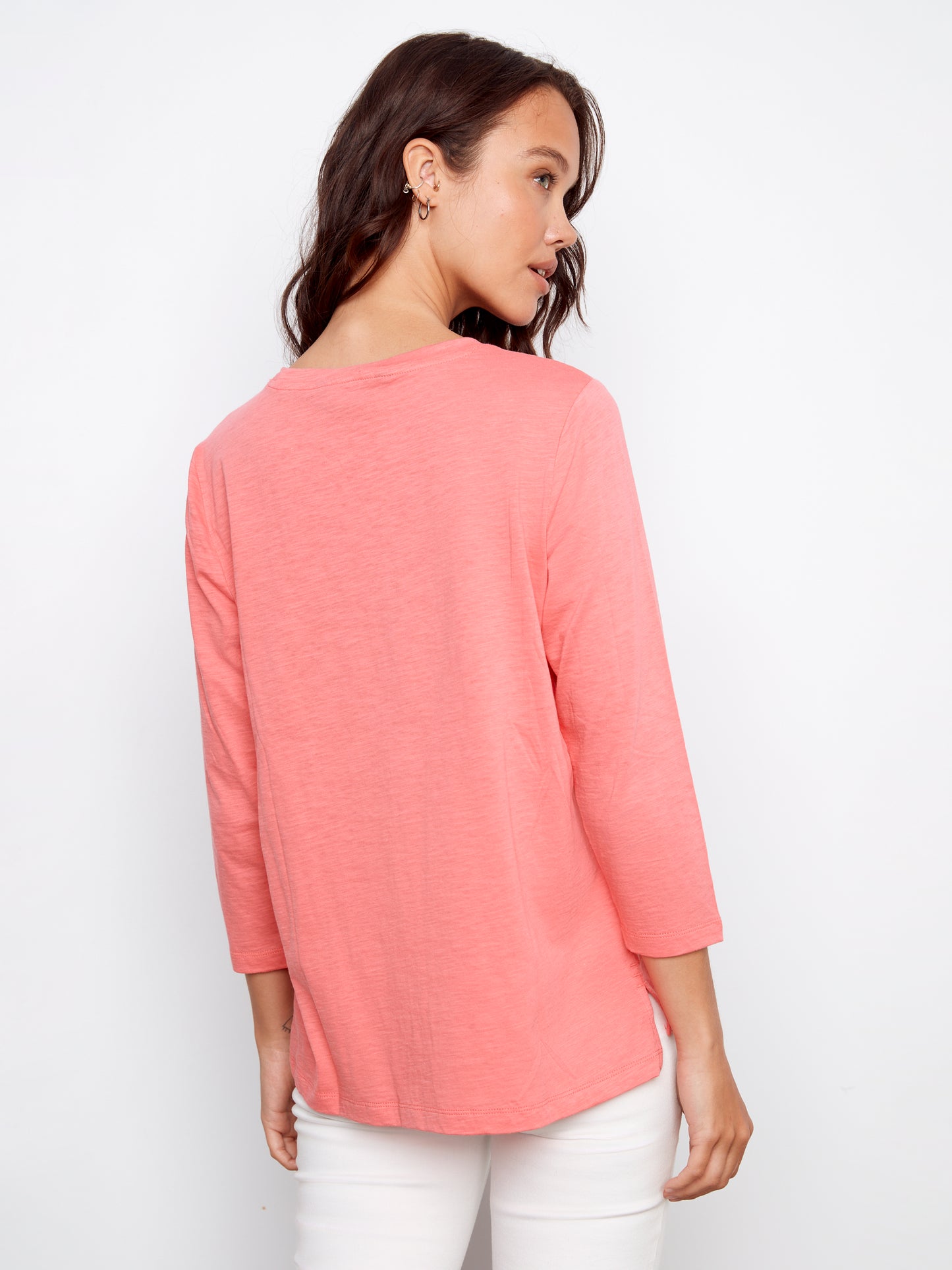 CB 3/4 Slv Oganic Cotton Top