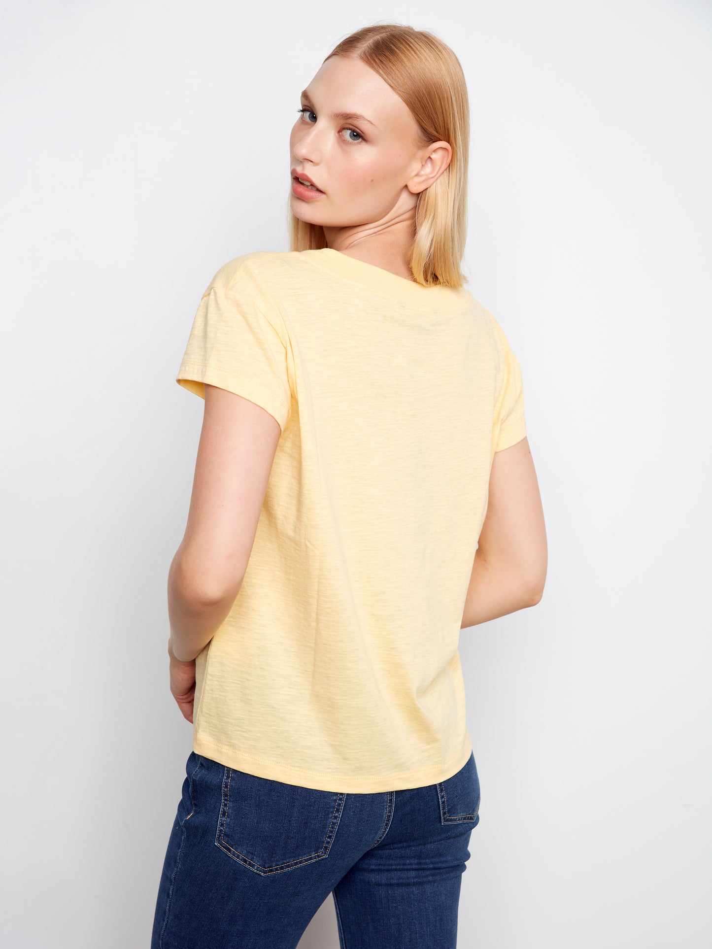 CB Organic Cotton V-Neck T