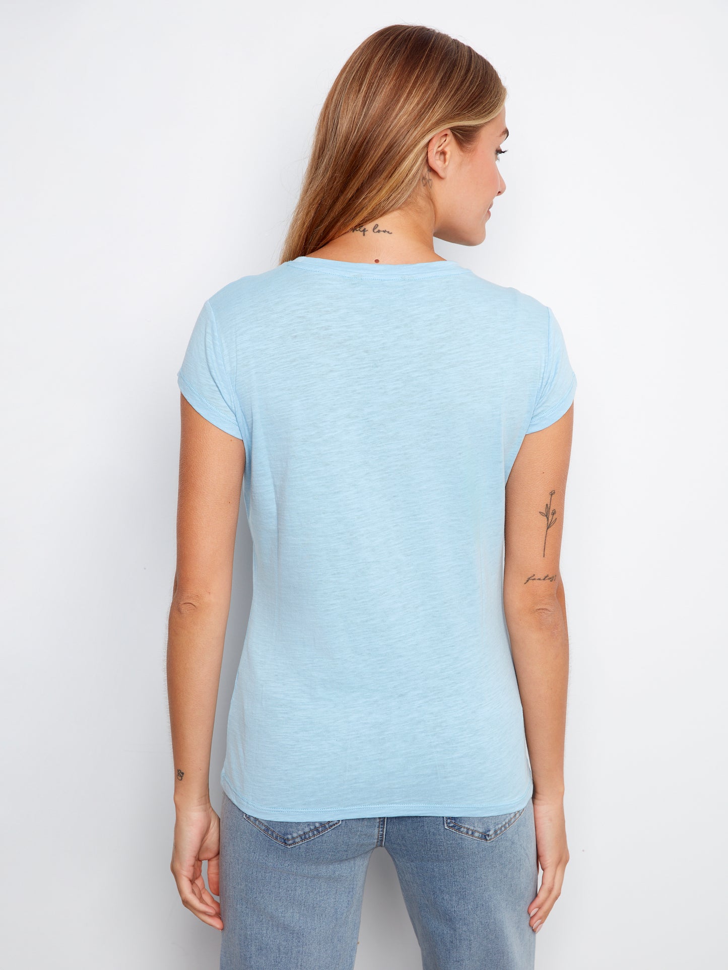 CB Organic Cotton T W/Heart