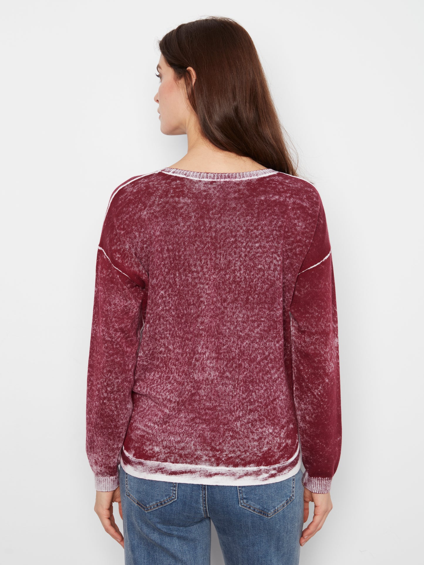 CB Reverse Print Crewneck Sweater