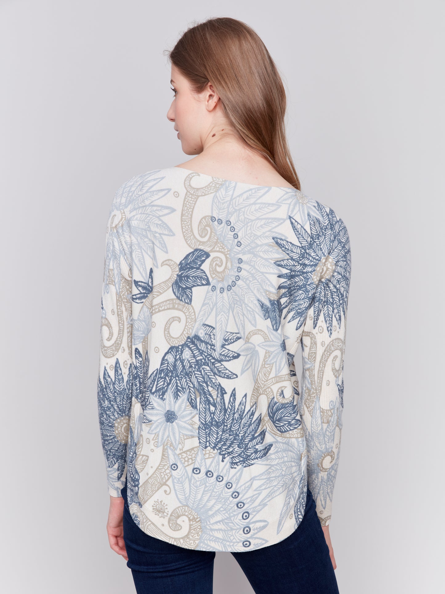 CB Print Sweater