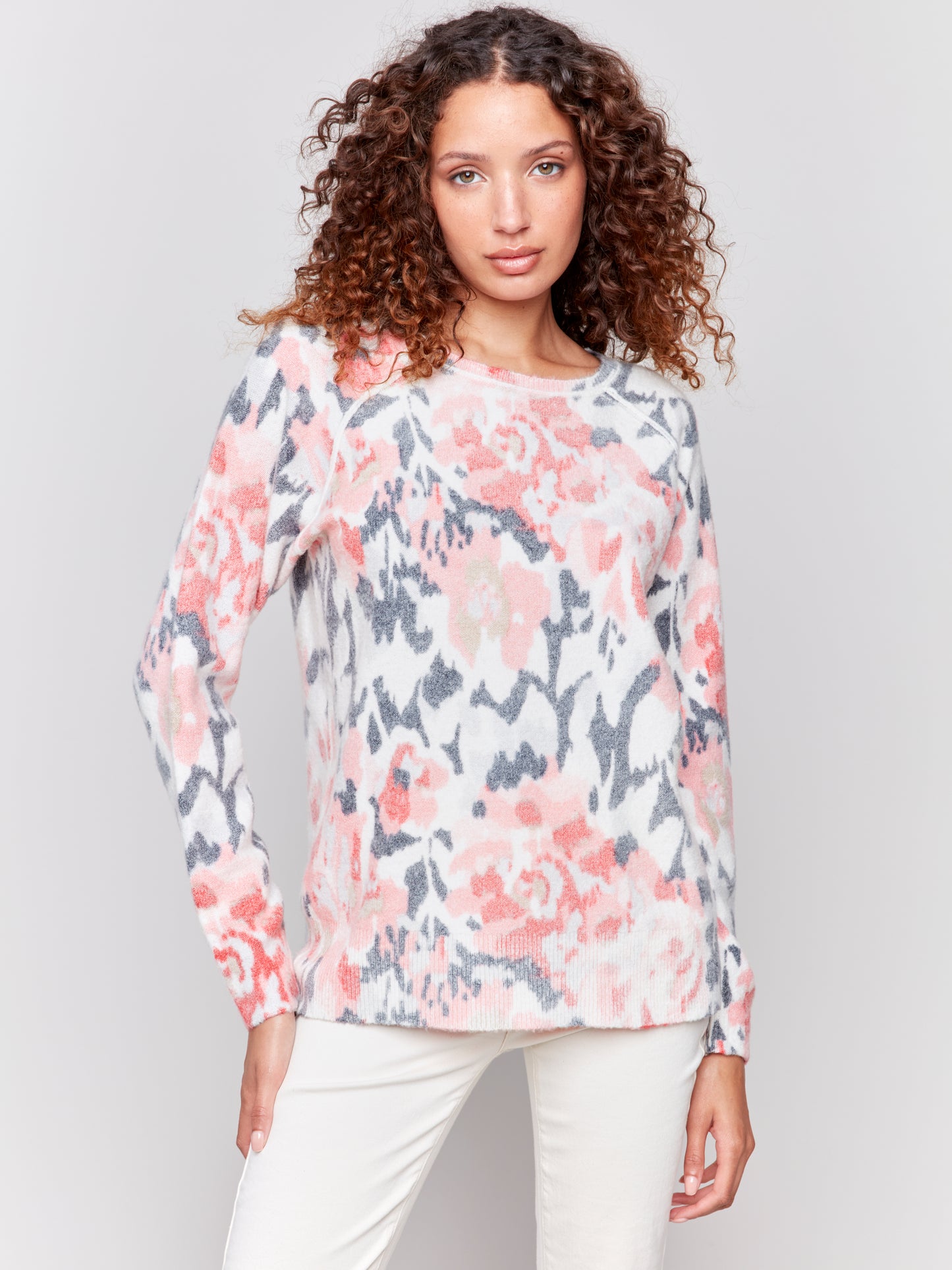 CB Reversable Printed Sweater