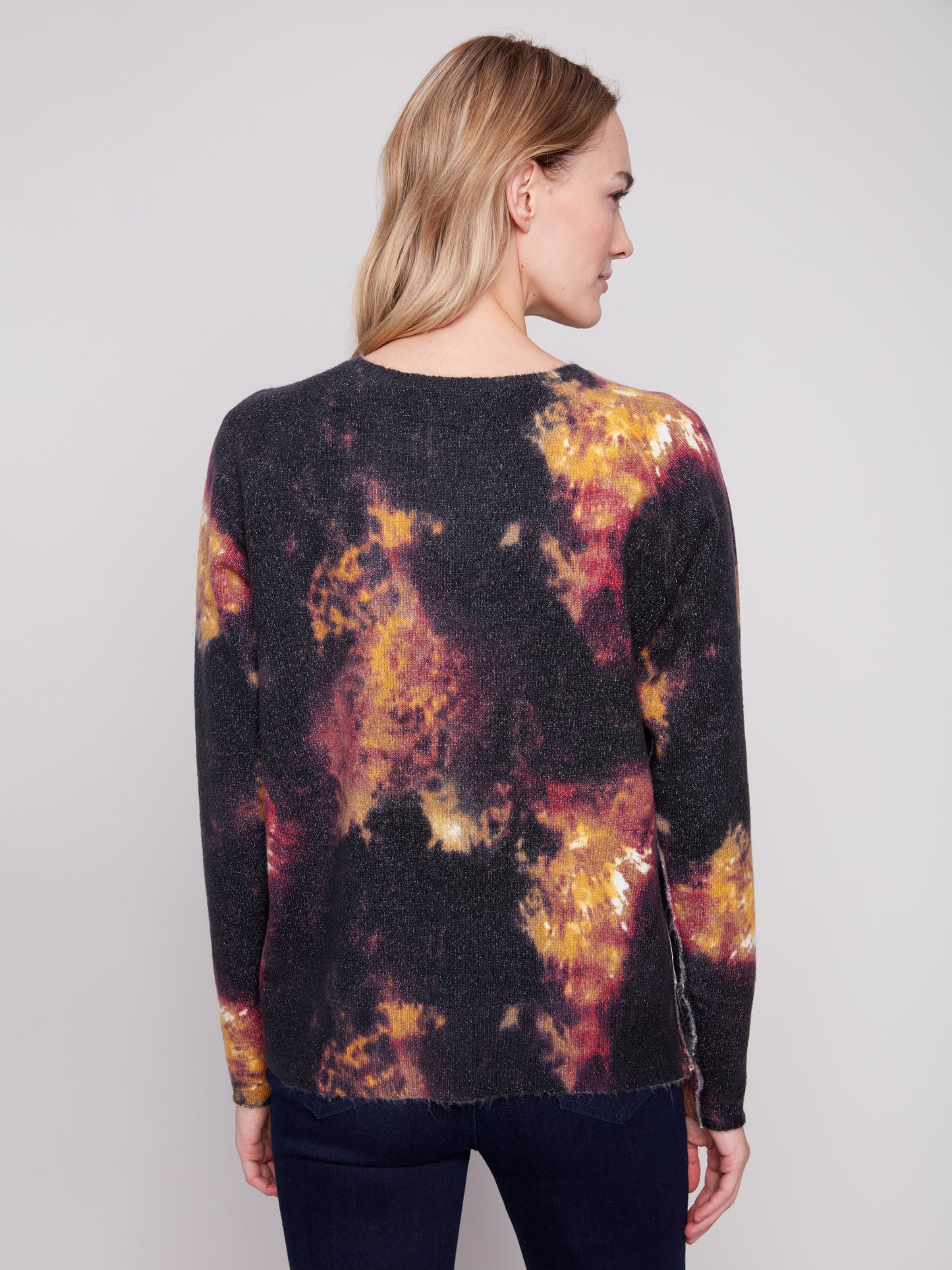 CB Printed Reversable Sweater