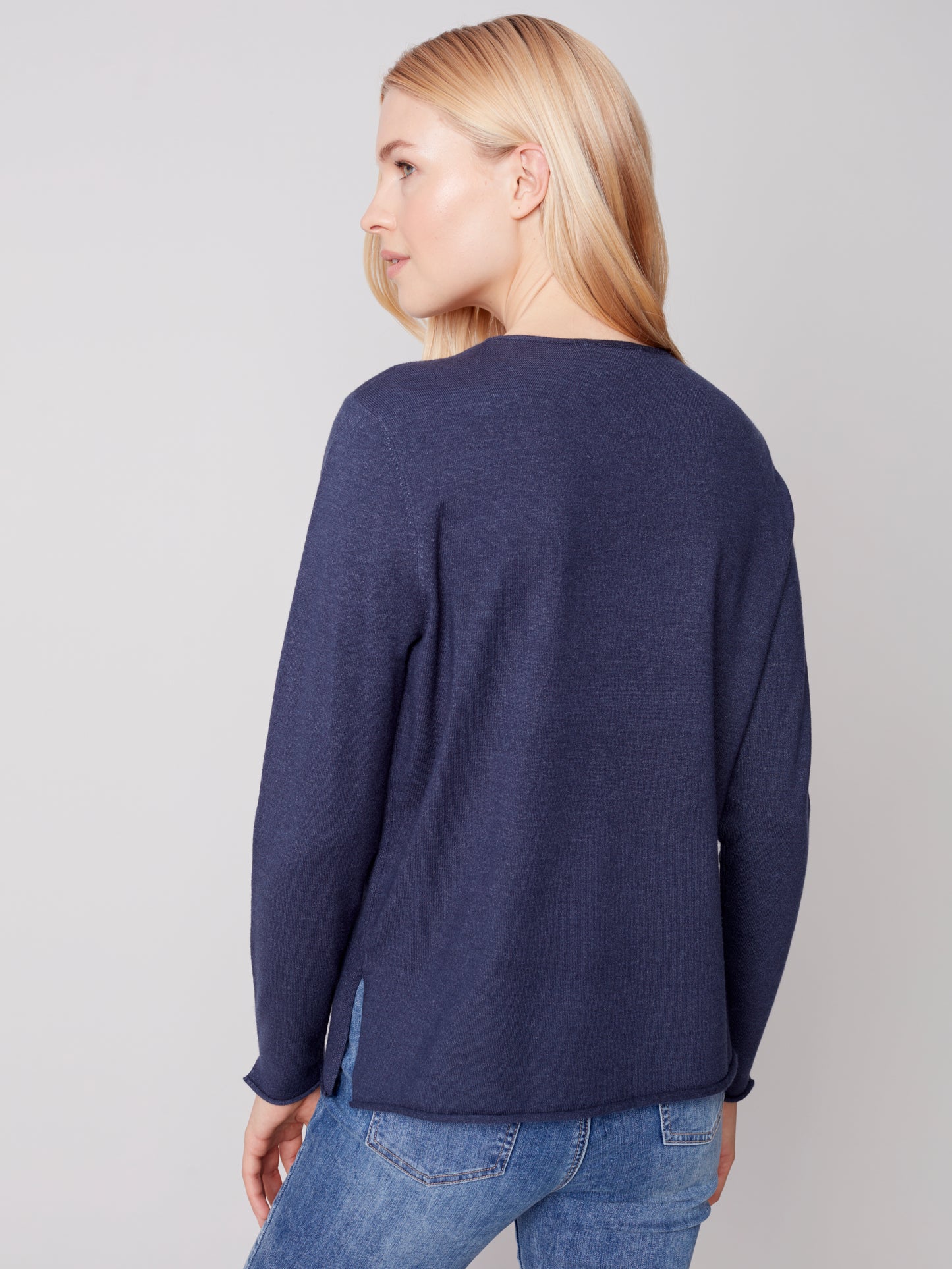 CB V-Neck Basic Sweater