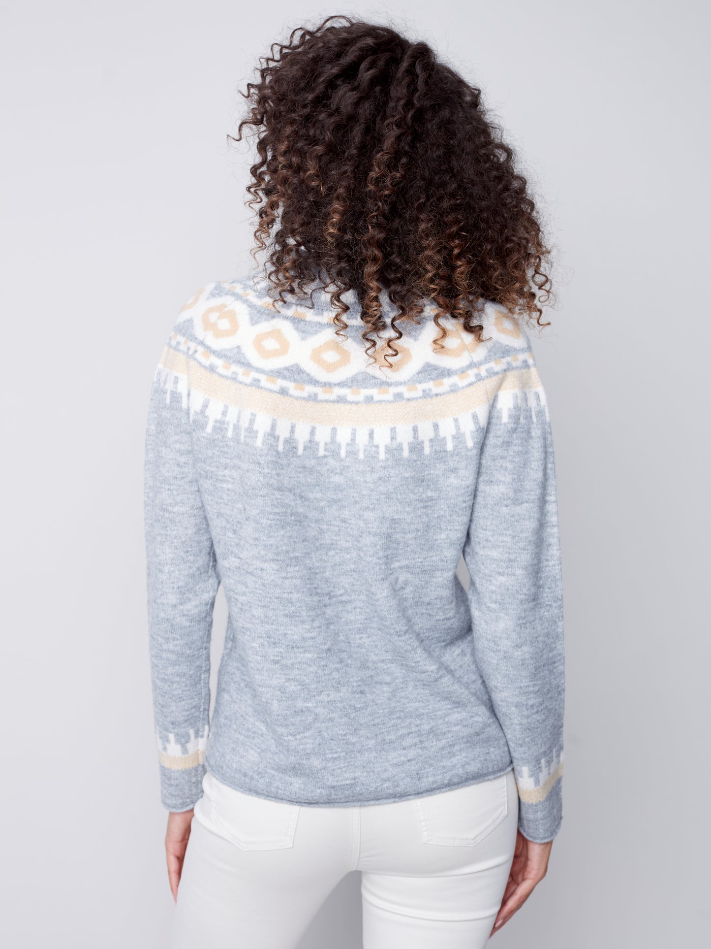 CB Jacquard Knit Sweater