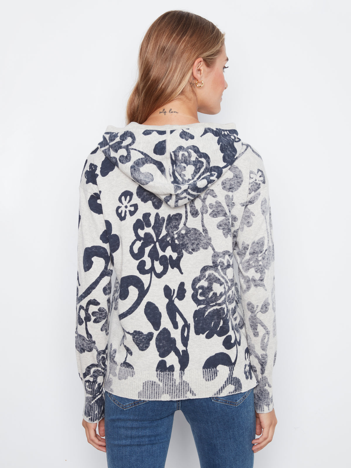 CB Printed Hoodie Sweater