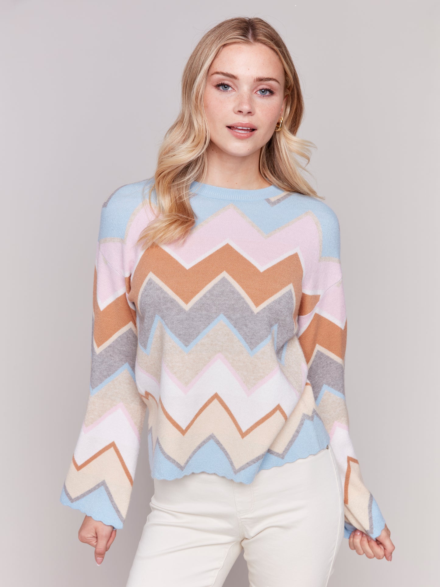 CB Chevron Knit Sweater