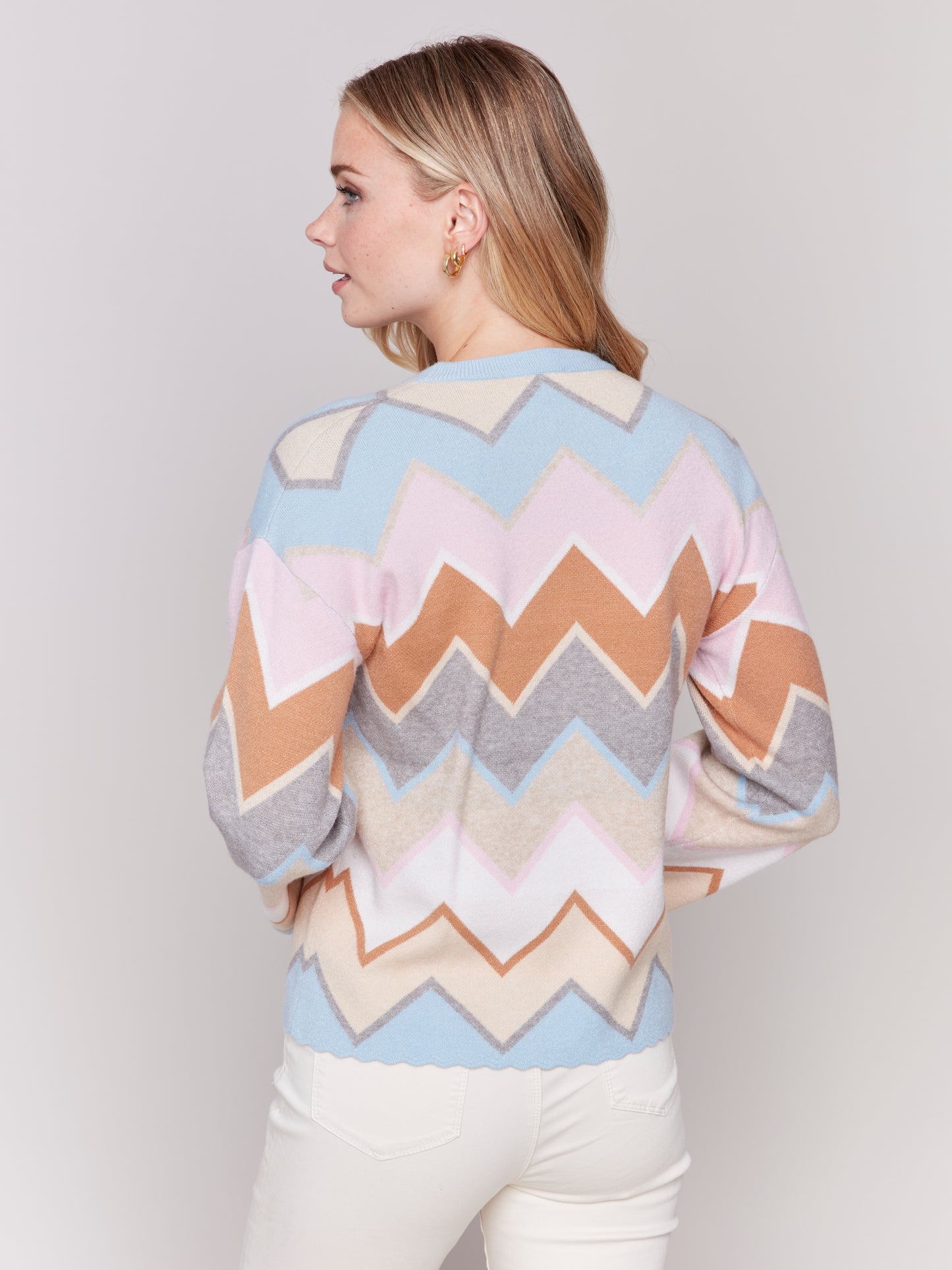 CB Chevron Knit Sweater