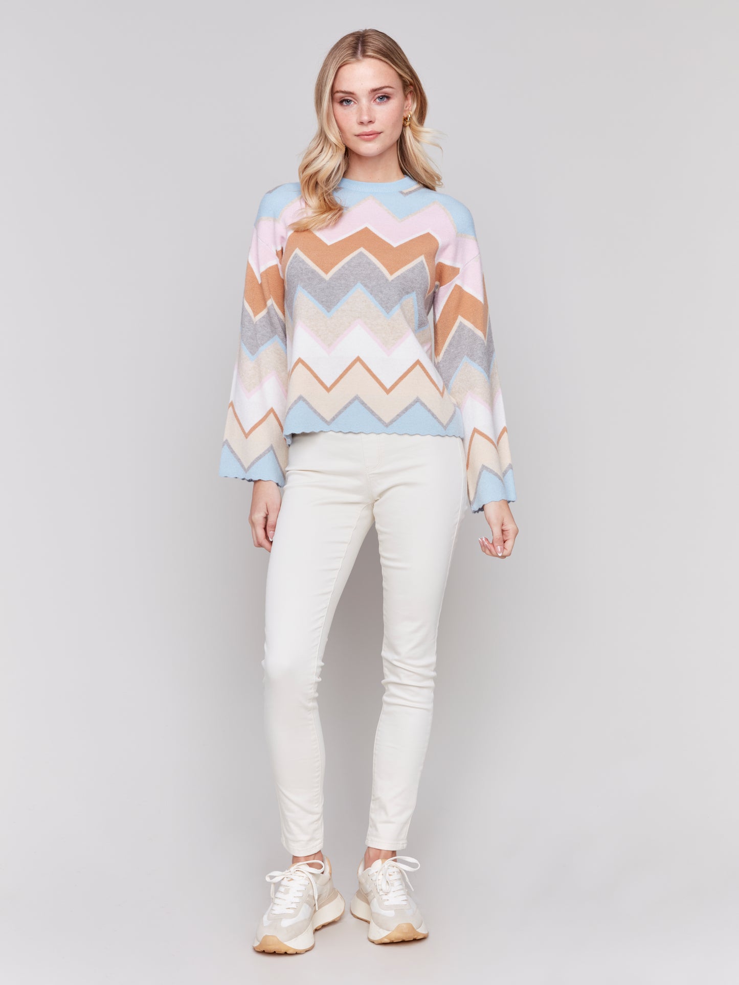 CB Chevron Knit Sweater