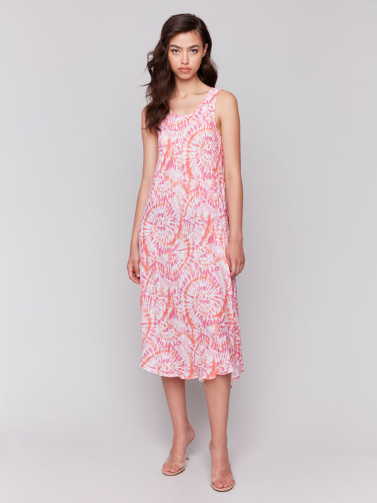CB Printed Slvless Dress