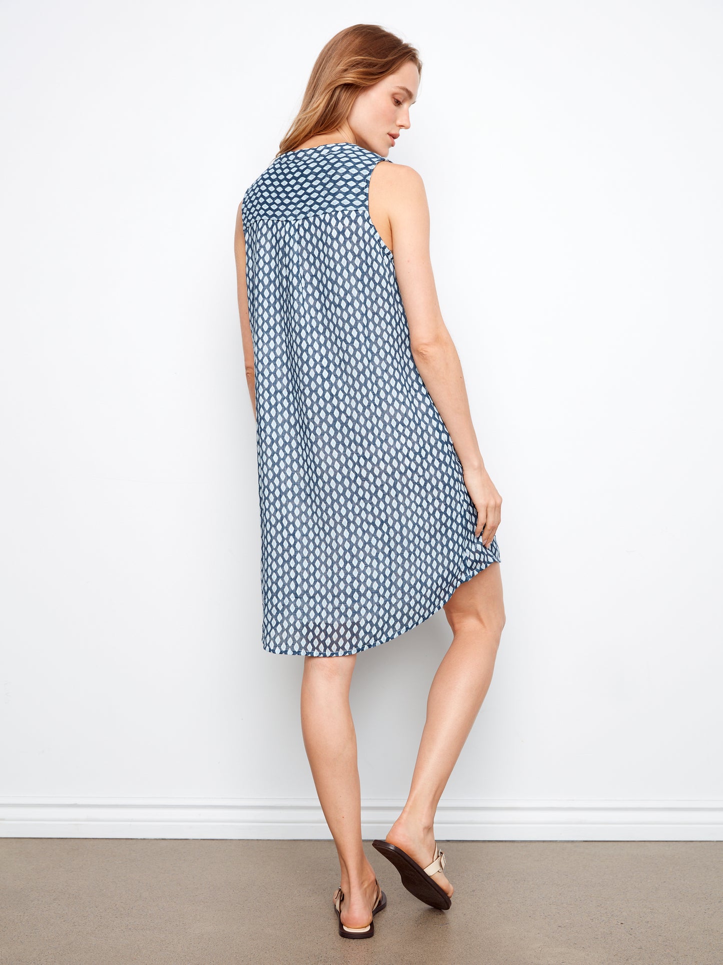 CB Henley Slvless Sundress