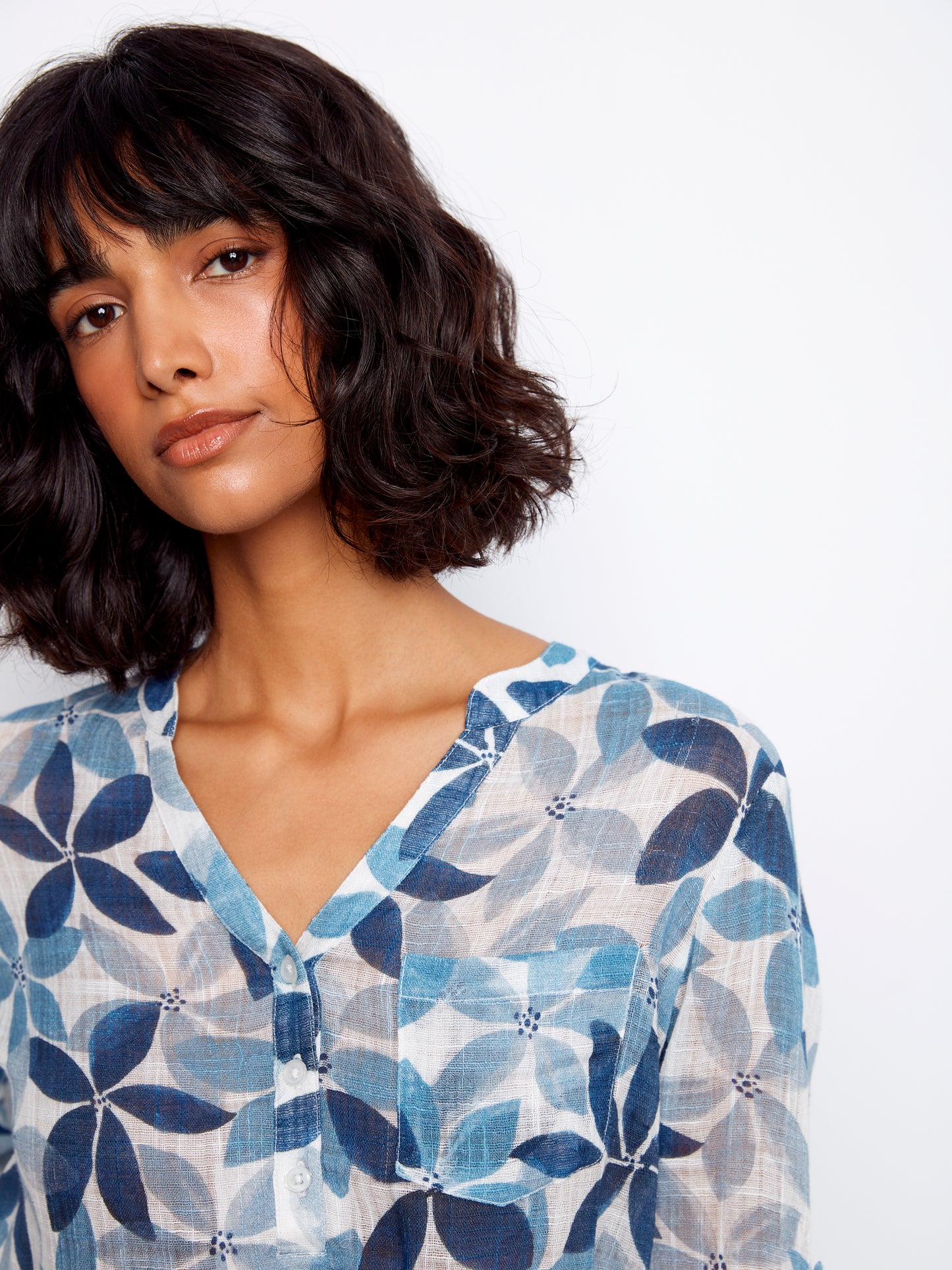 CB Printed Cotton Gauze