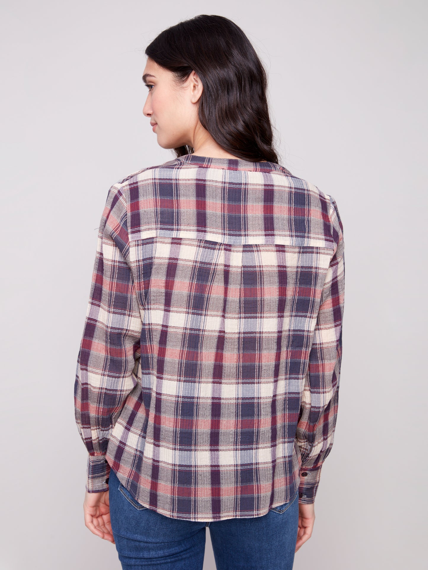 CB Bubble Plaid Shirt
