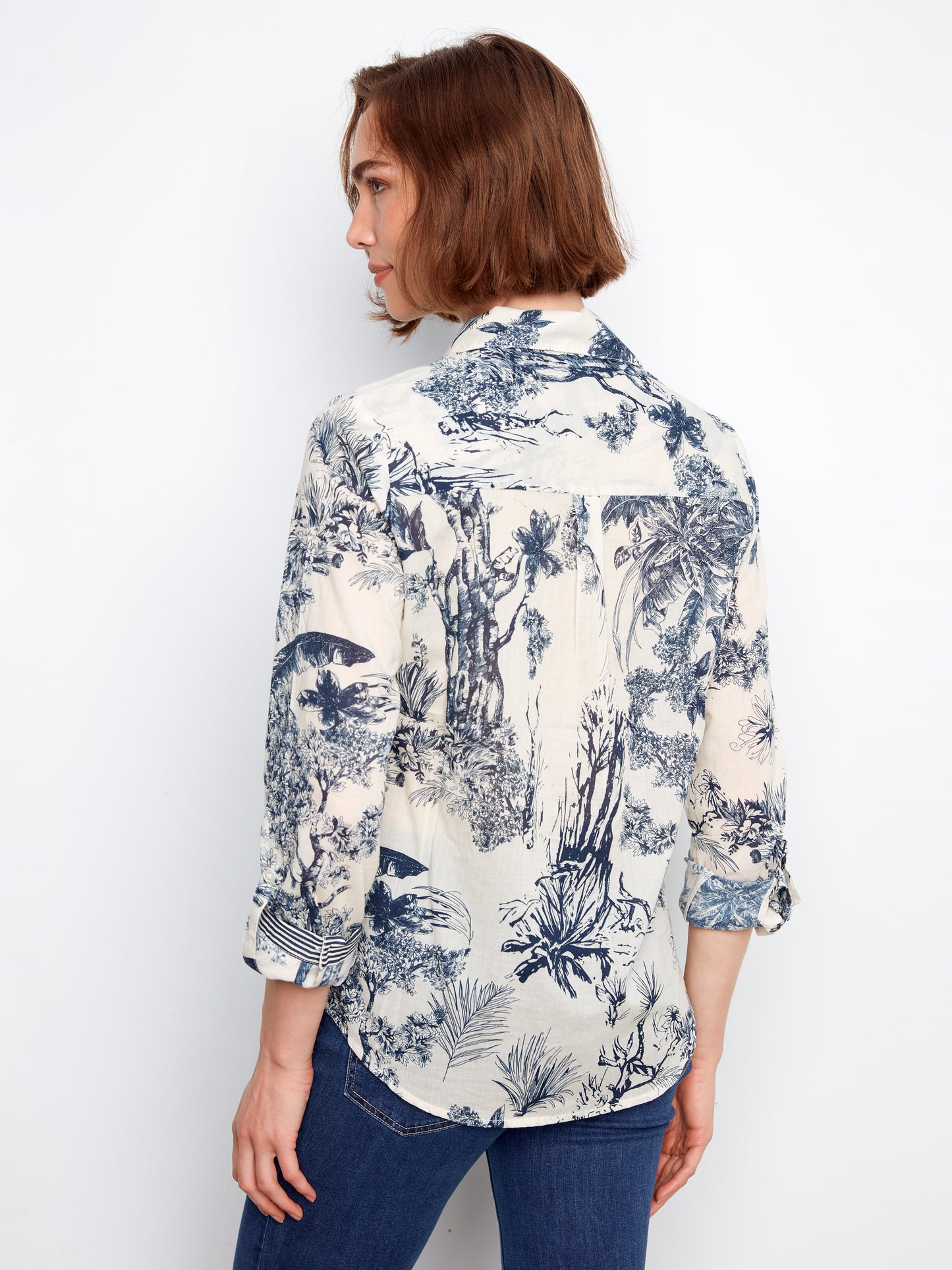 CB Printed Cotton Blouse