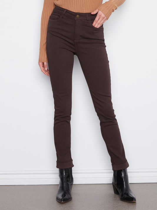 CB Cuffed Hem Twill Pant