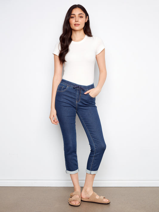 CB Knit Denim Jogger