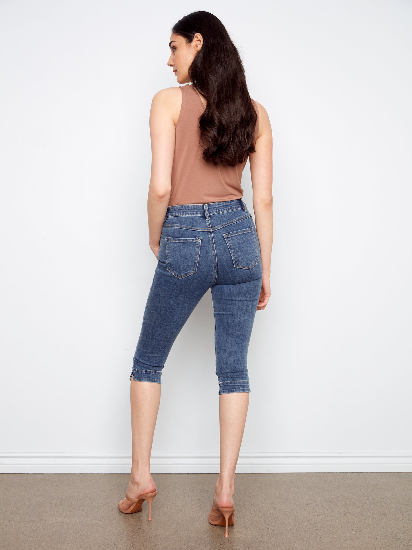 CB Stretch Denim Capri