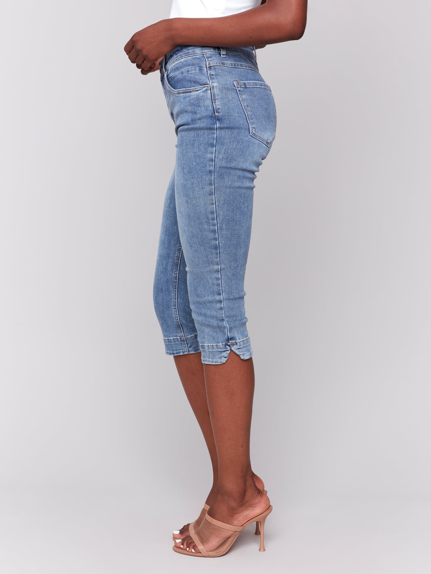 CB Knee High Capri Jeans