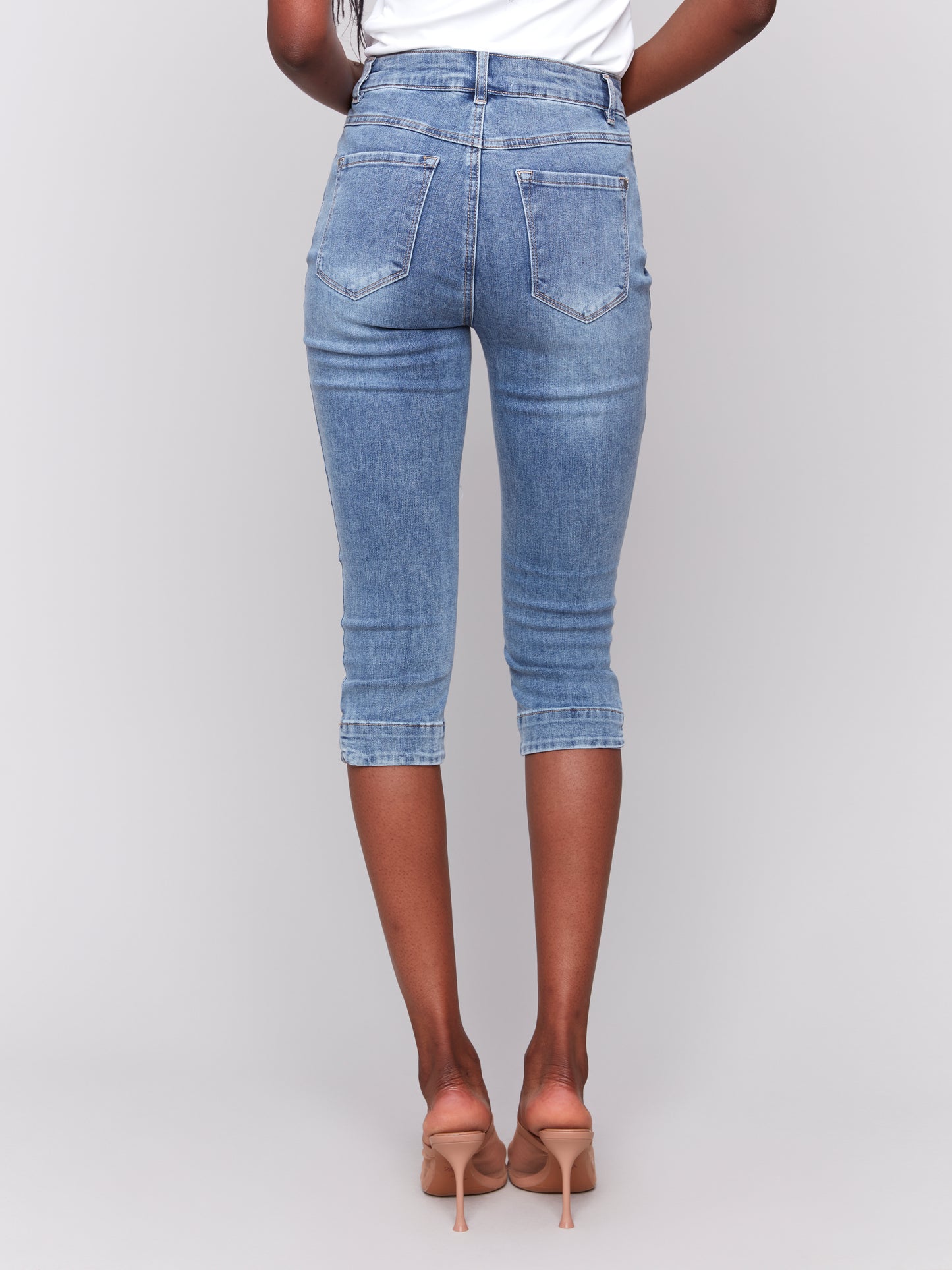 CB Knee High Capri Jeans