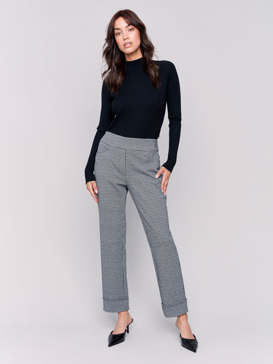 CB Plaid Cuffed Pant