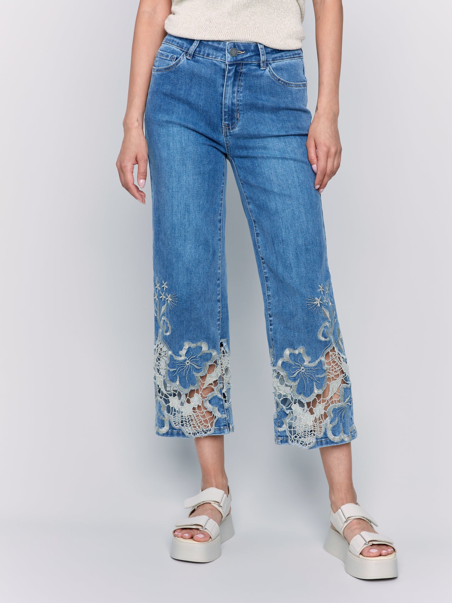 CB Flair Leg Pant w/Lace