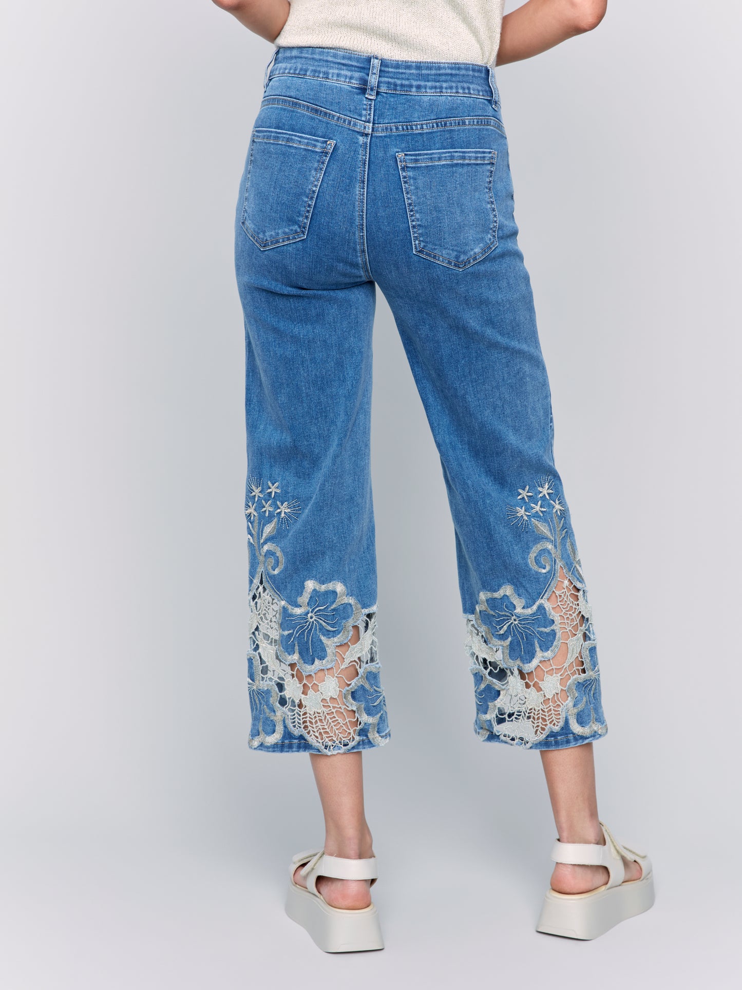 CB Flair Leg Pant w/Lace