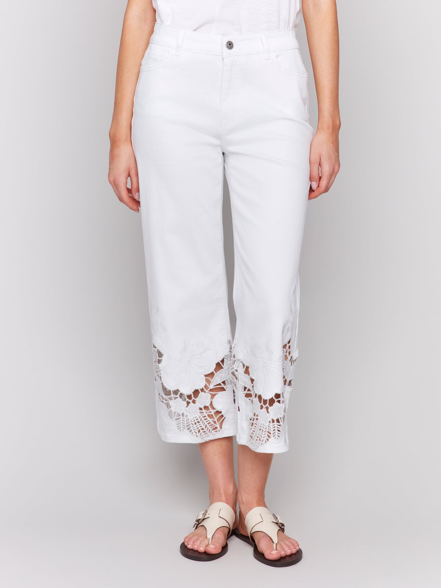 CB Flair Leg Pant w/Lace