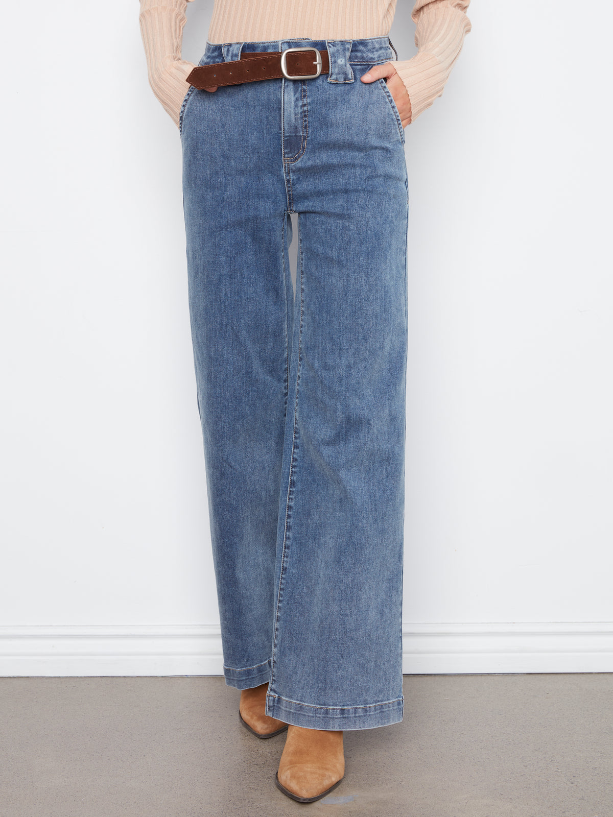 CB Flare Wide Leg Jean