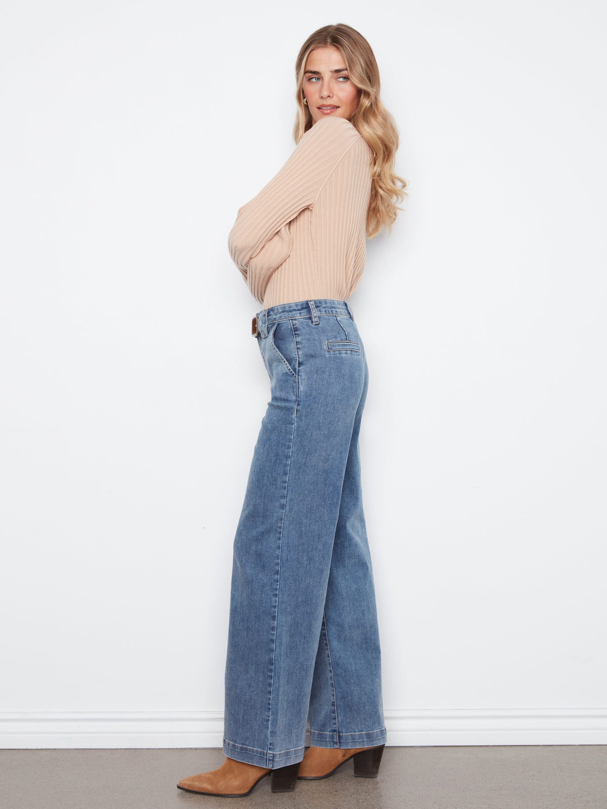 CB Flare Wide Leg Jean