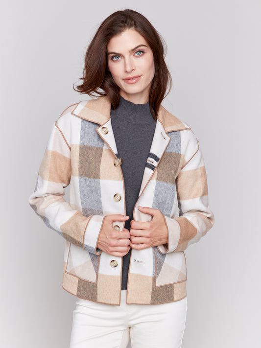 CB Reversable Plaid Jacket