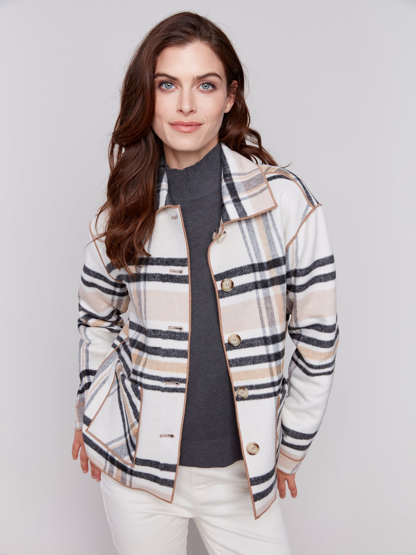 CB Reversable Plaid Jacket