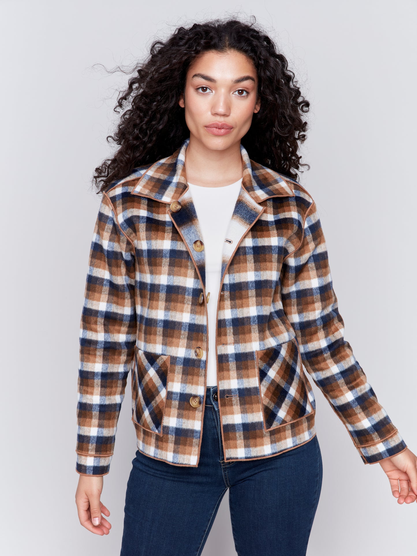 CB Reversable Plaid Jacket