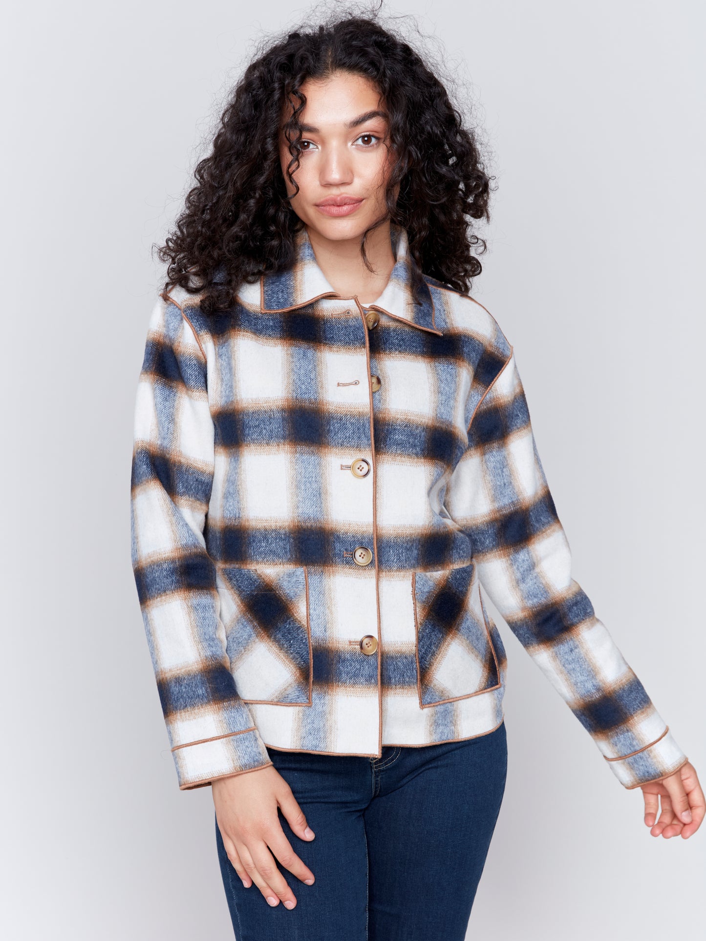 CB Reversable Plaid Jacket