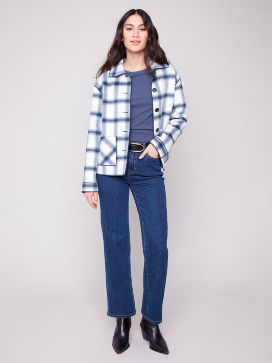 CB Reversable Plaid Coat