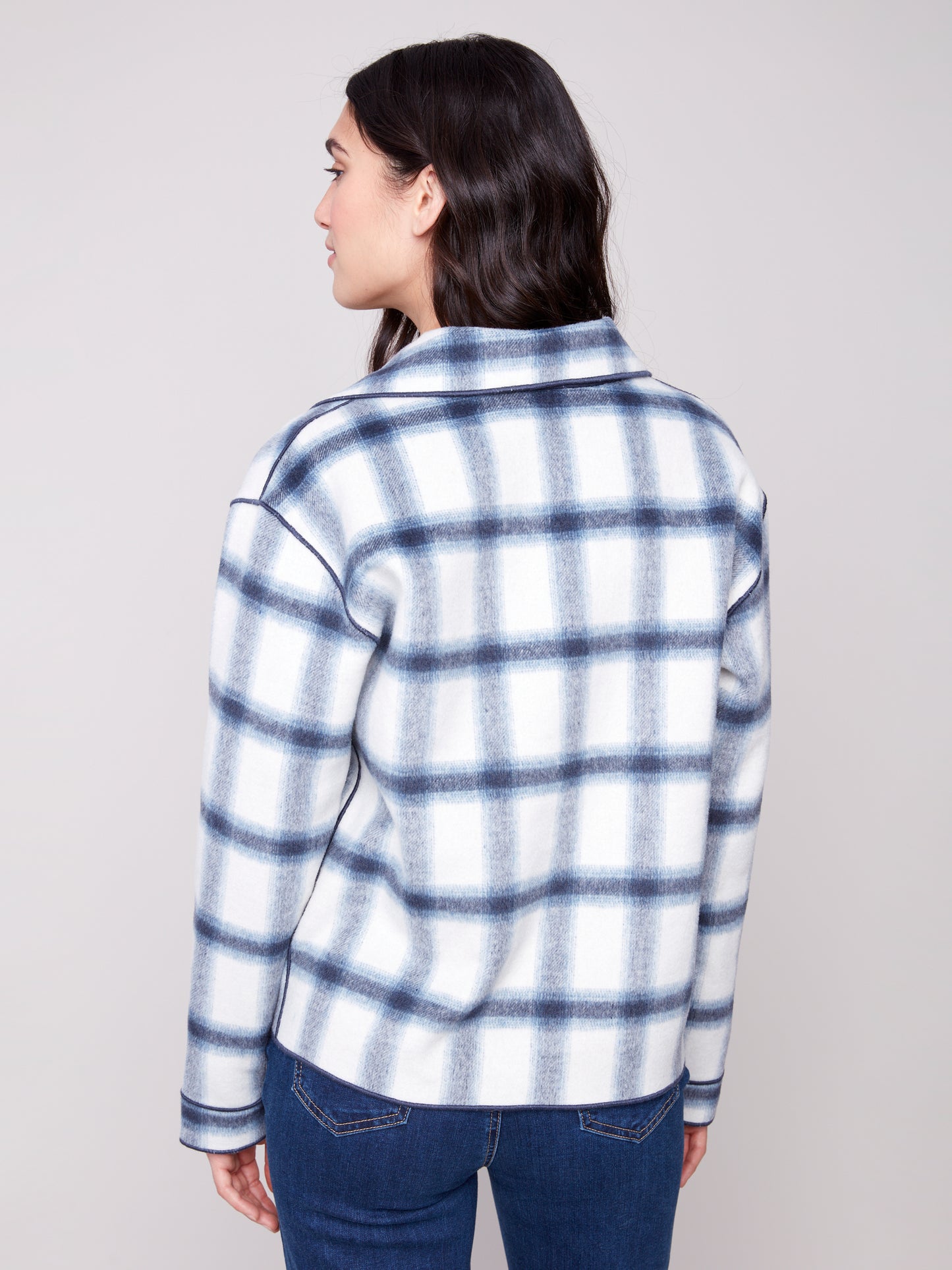 CB Reversable Plaid Coat
