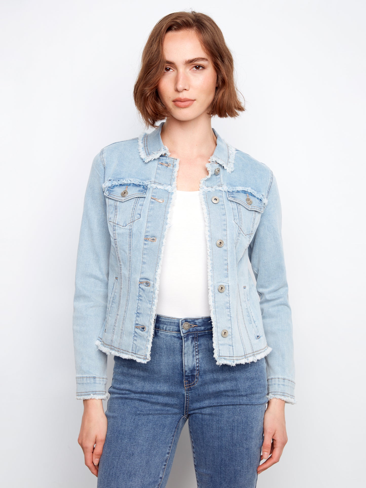 CB Fringe Edge Denim Jacket