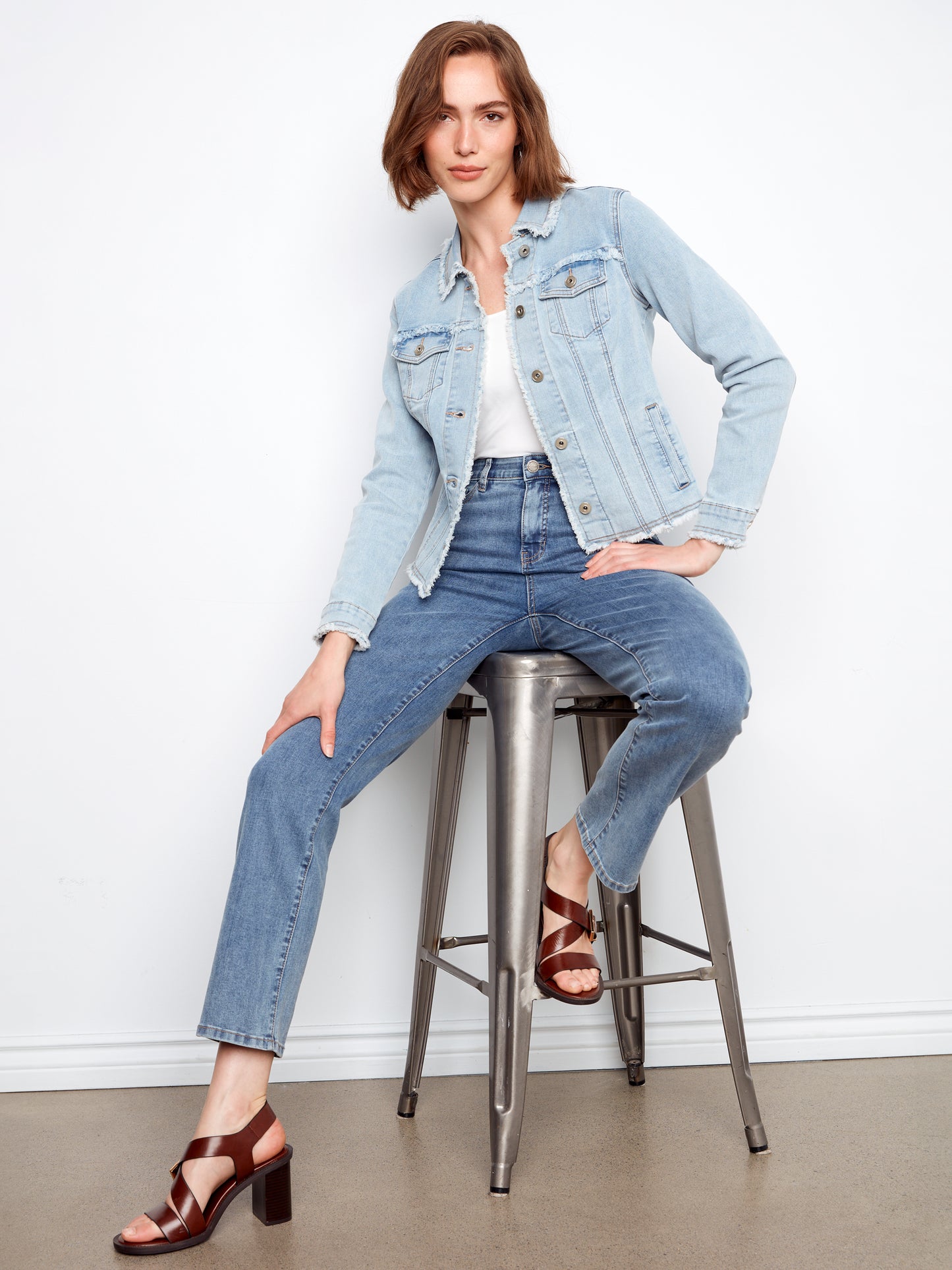 CB Fringe Edge Denim Jacket