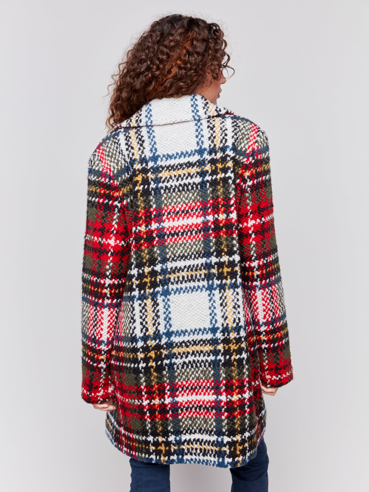 CB Plaid Boucle Coat