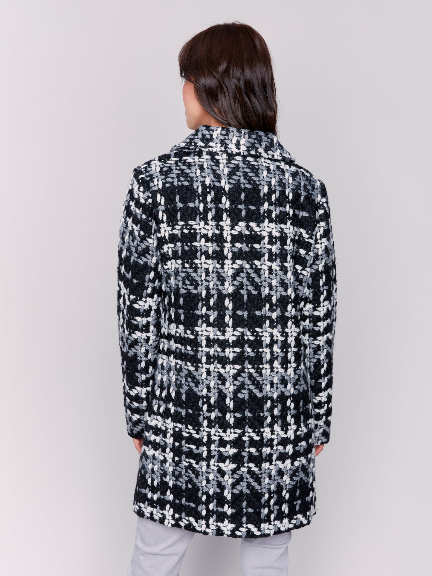 CB Plaid Boucle Coat