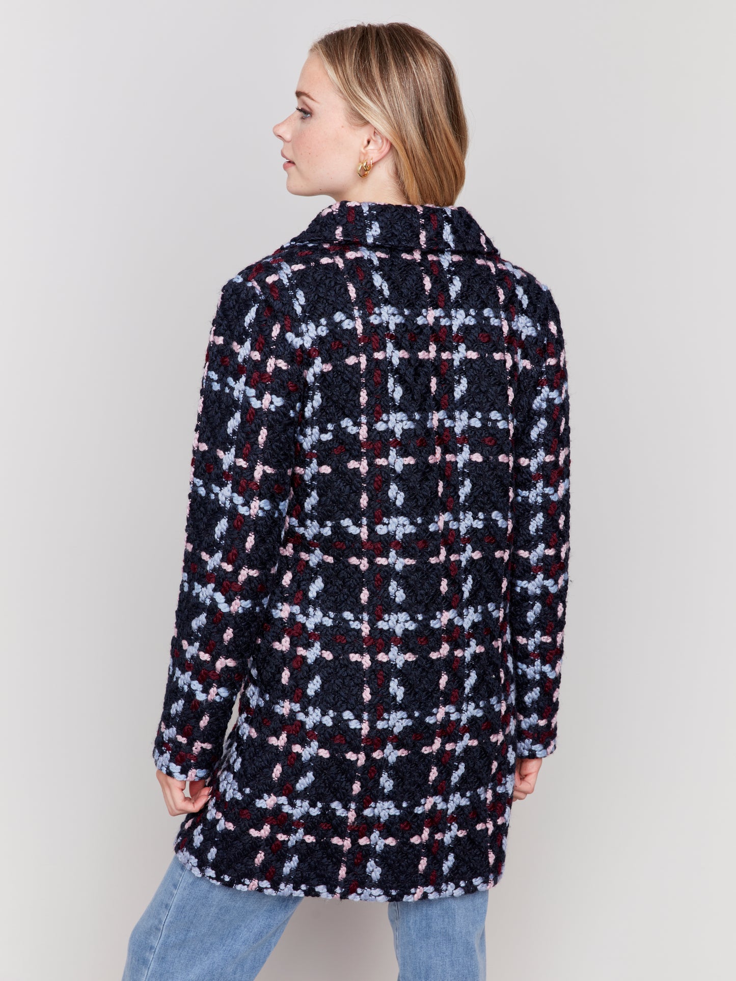 CB Plaid Boucle Coat